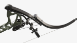 Compound lever action bow