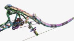 Compound lever action bow