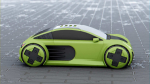 CONCEPT ELECTRIC VEHICLE RIGGED