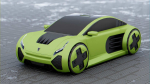 CONCEPT ELECTRIC VEHICLE RIGGED