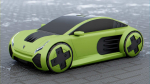 CONCEPT ELECTRIC VEHICLE RIGGED