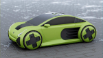 CONCEPT ELECTRIC VEHICLE RIGGED