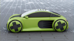 CONCEPT ELECTRIC VEHICLE RIGGED