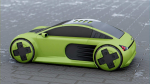CONCEPT ELECTRIC VEHICLE RIGGED