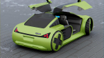 CONCEPT ELECTRIC VEHICLE RIGGED