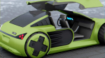 CONCEPT ELECTRIC VEHICLE RIGGED
