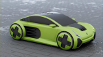 CONCEPT ELECTRIC VEHICLE RIGGED