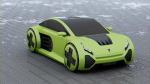 CONCEPT ELECTRIC VEHICLE RIGGED