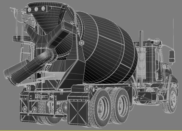 Concrete Mixer Truck