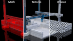 Construction 3D Printer at Work on Building Site