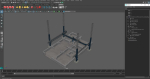 Construction 3D Printer at Work on Building Site