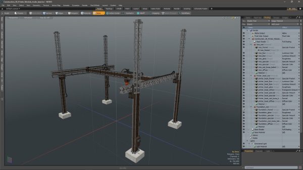 Construction 3D Printer Module