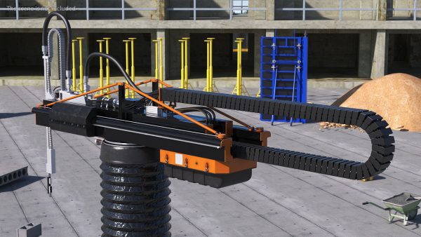 Construction 3D Printer Rigged