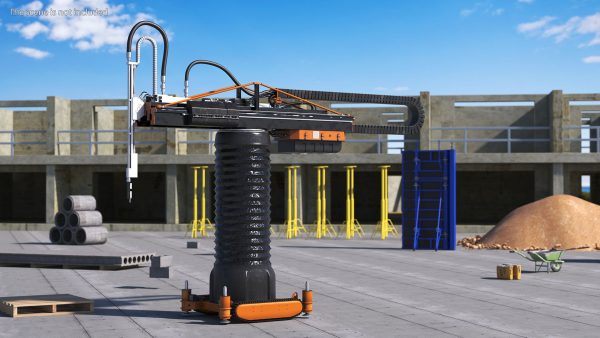 Construction 3D Printer Rigged