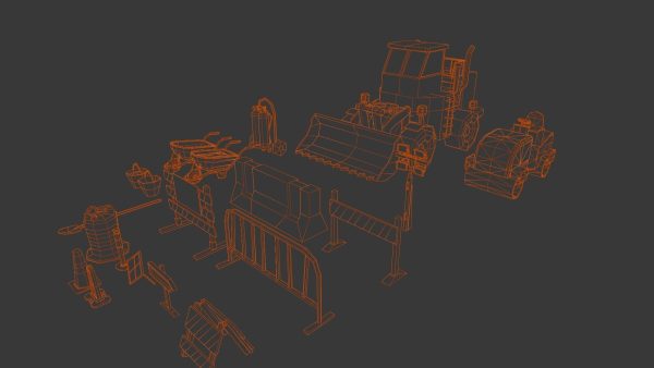Construction Asset Pack 3D Model