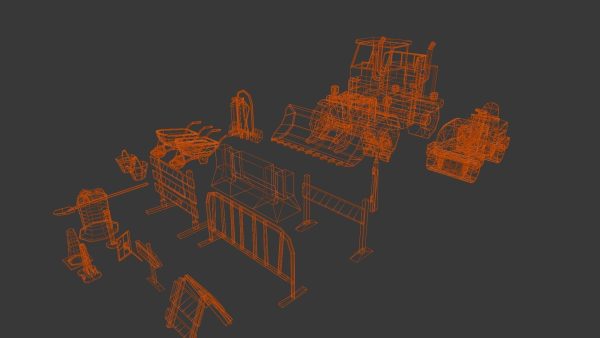 Construction Asset Pack 3D Model