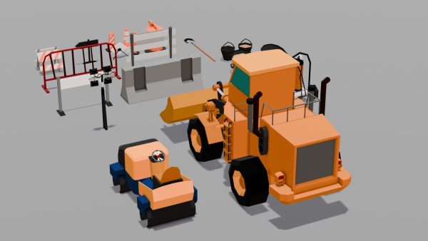 Construction Asset Pack 3D Model