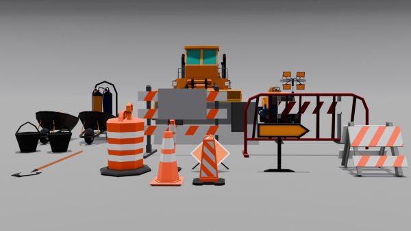 Construction Asset Pack 3D Model