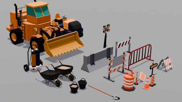 Construction Asset Pack 3D Model