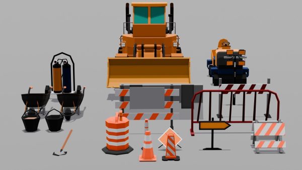 Construction Asset Pack 3D Model