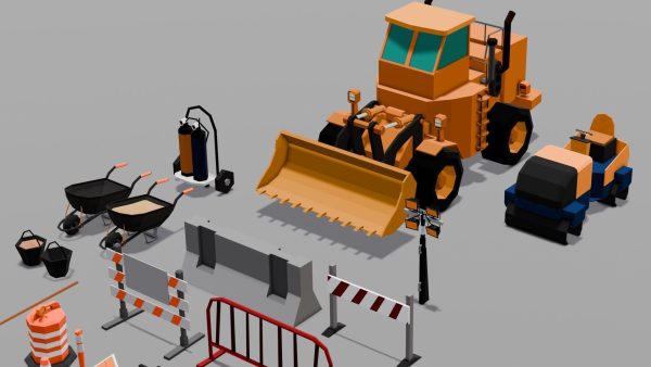 Construction Asset Pack 3D Model