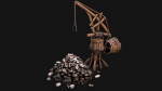 Construction Crane Medieval Quarry