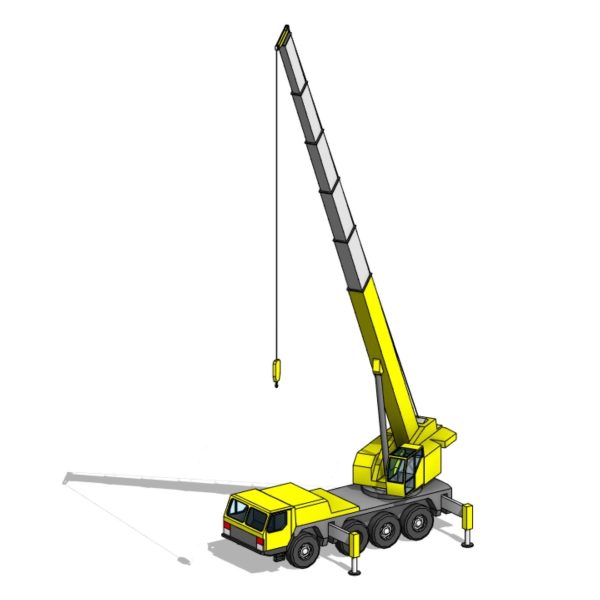 Construction Heavy Equipment Pack - Revit Family Collection