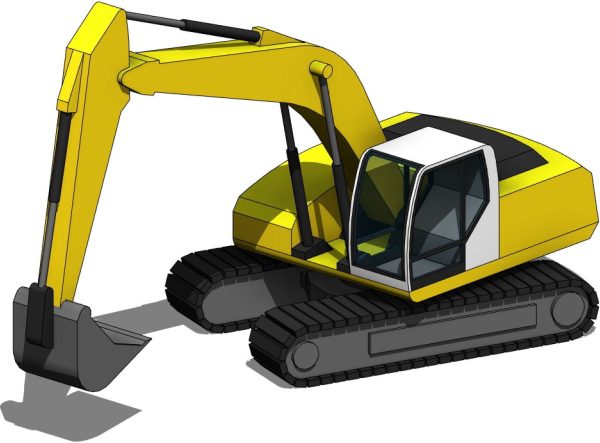 Construction Heavy Equipment Pack - Revit Family Collection