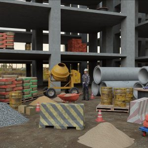 Construction site assets