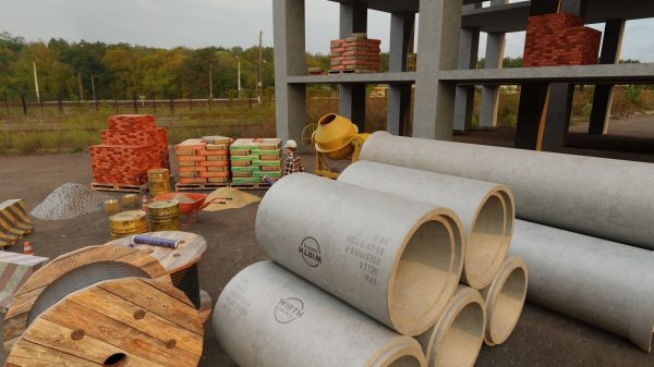 Construction site assets