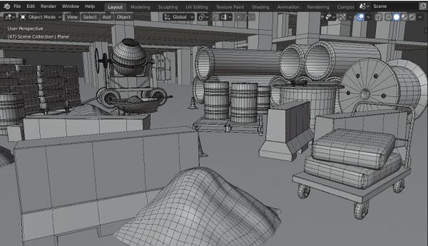 Construction site assets