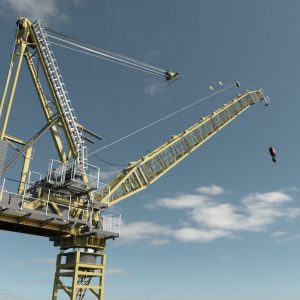 Construction Site Crane