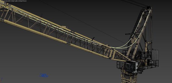 Construction Site Crane