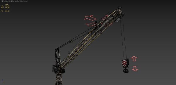 Construction Site Crane