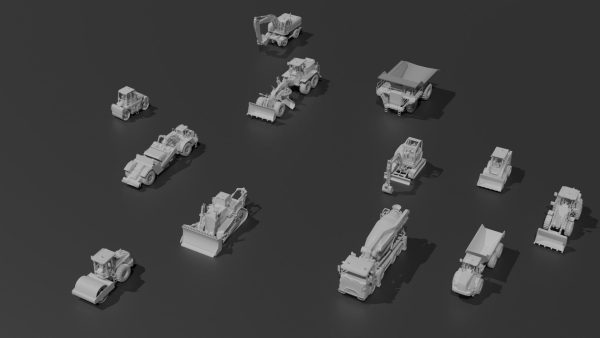 Construction Vehicles Pack