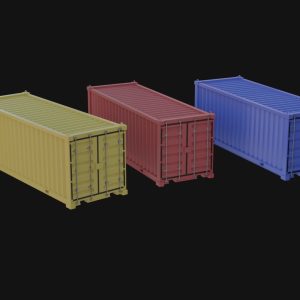 Container 3D Model