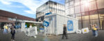 container booth