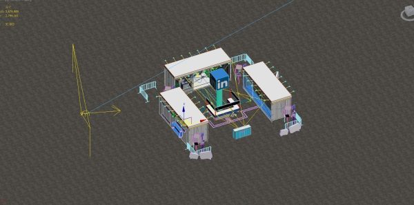 container booth