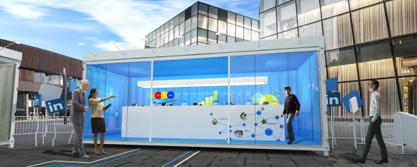 container booth