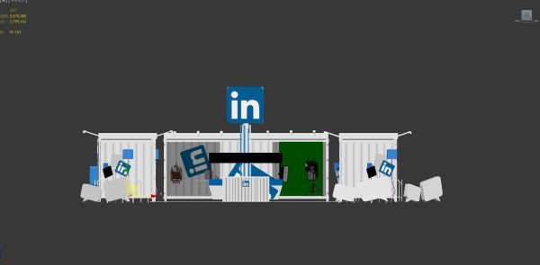 container booth