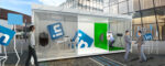 container booth
