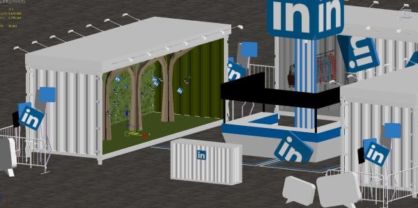 container booth