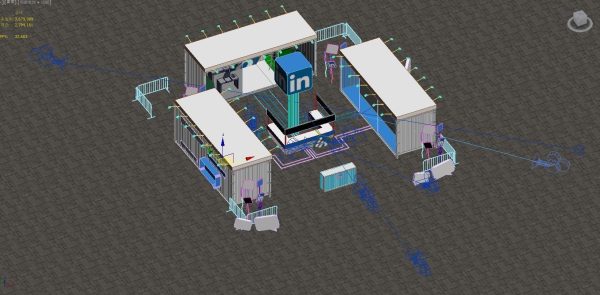 container booth