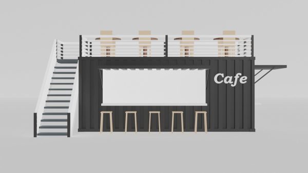 container cafe
