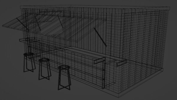 Container coffee shop