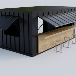 Container coffee shop