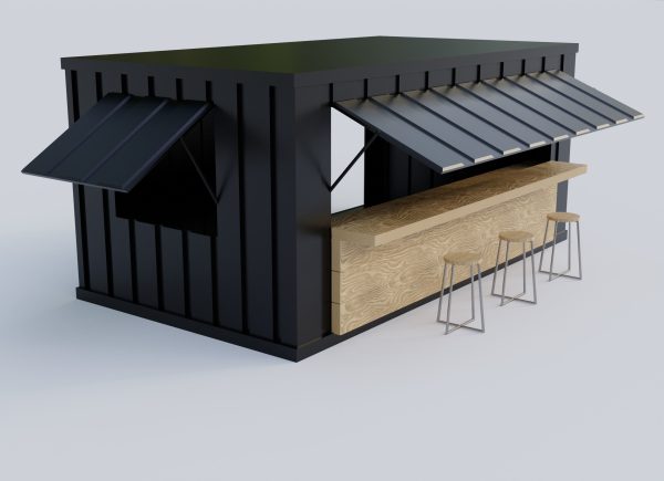 Container coffee shop