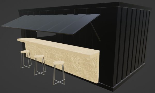 Container coffee shop