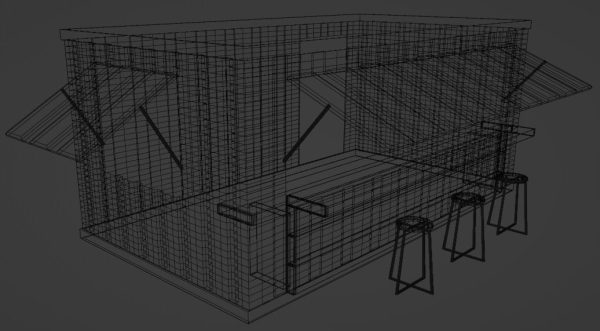 Container coffee shop