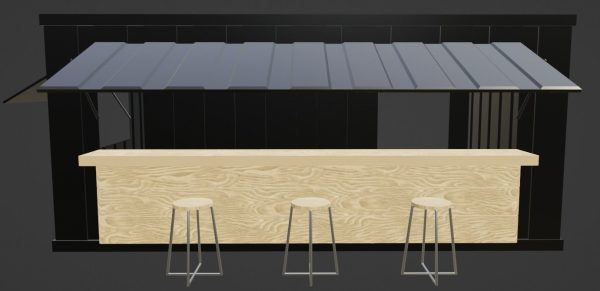 Container coffee shop